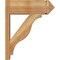 Ekena Millwork Funston Rough Sawn Arts and Crafts Outlooker, Western Red Cedar, 8"W x 22"D x 26"H OUT08X22X26FST03RWR - alternate 3